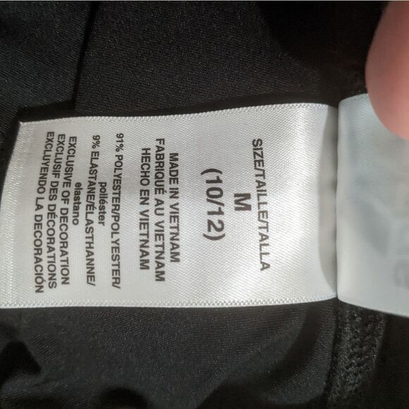 Adidas leggings Girl's Size Medium 10/12 - Picture 4 of 4